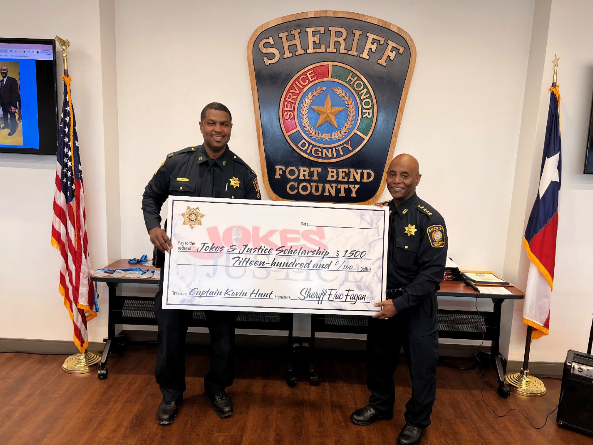 Sheriff Eric Fagan Awards $39,000 in ScholarshipsÂ