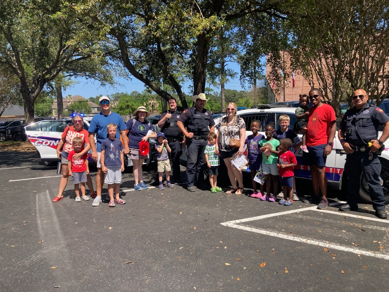 Harris County Precinct 4 Constables Attend Tons of Trucks at St. John Lutheran Church