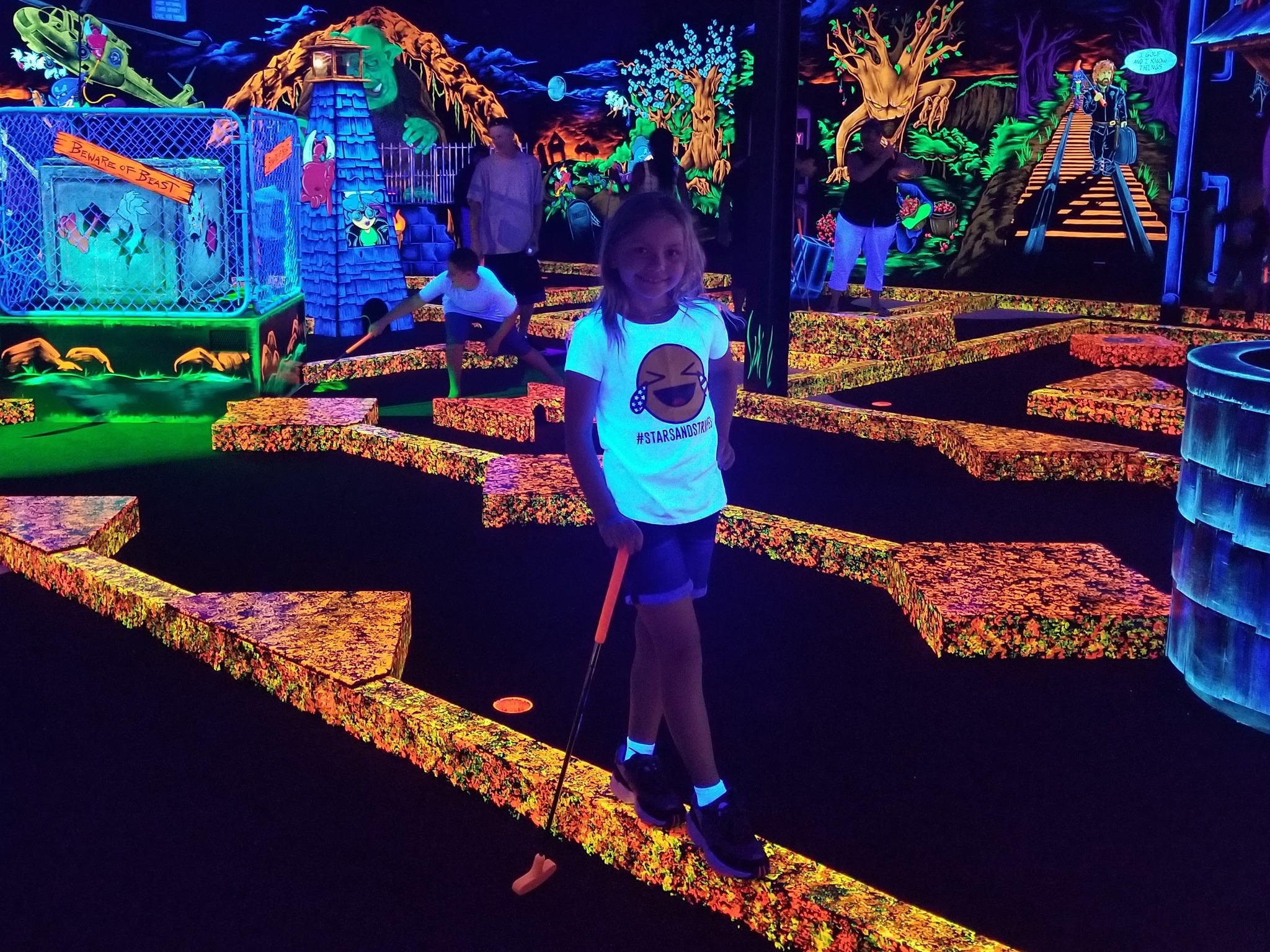 Monster Mini Golf Swings Into Katy