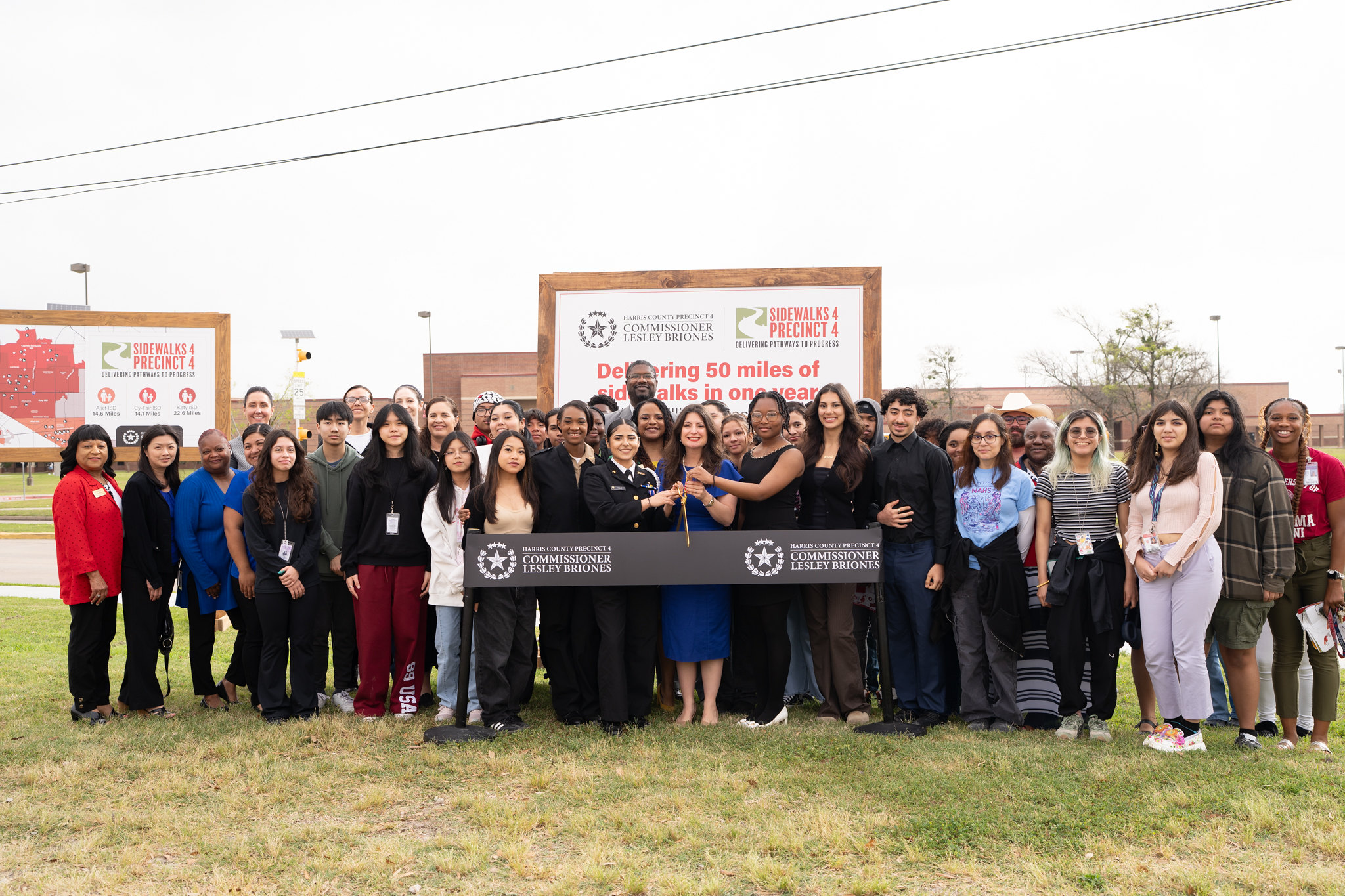 Harris County Precinct 4 Enhances Safety and Connectivity with 50 Miles of New Sidewalks
