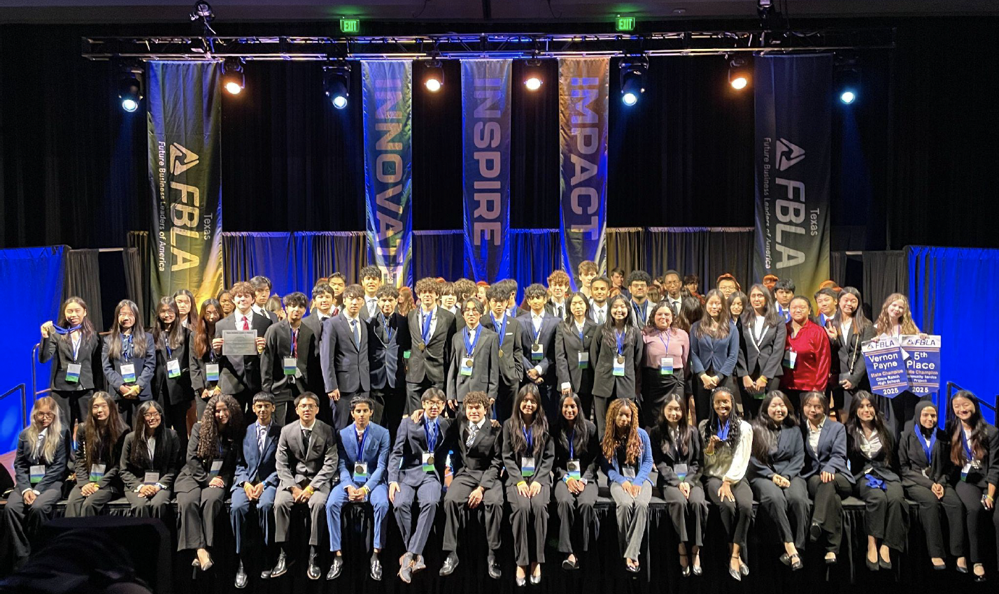 Cinco Ranch High School’s FBLA Students Venture to the 2025 State Leadership Conference
