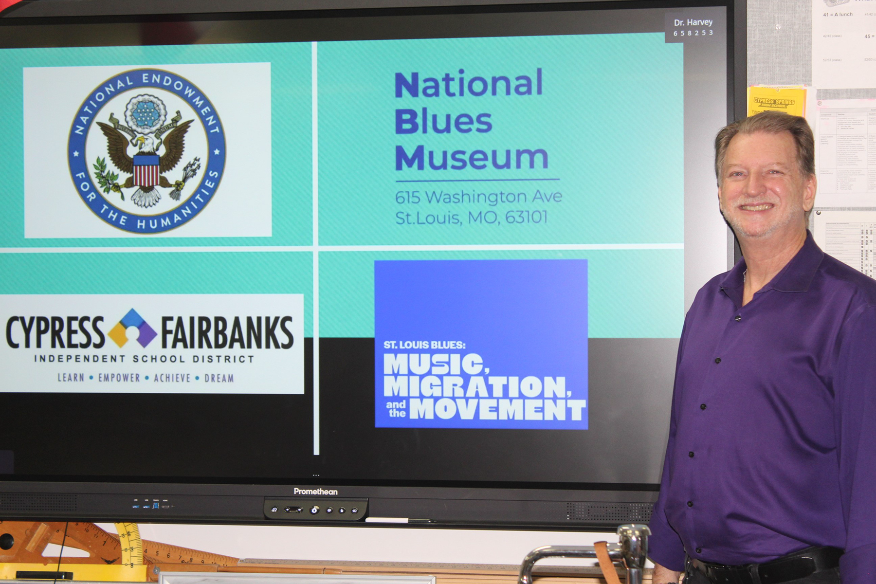 Cypress Springs HS Teacher Chosen for National Endowment for the Humanities Residential Program