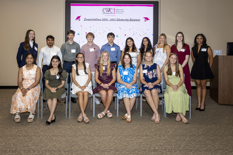 Cy-Fair Women’s Club Awards 19 Scholarships to Local Graduating Seniors in 2025 Ceremony