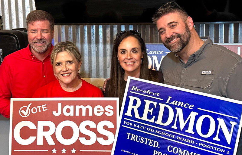 James Cross and Lance Redmon Lead in Unofficial Results of May 2025 Katy ISD Board of Trustees Election