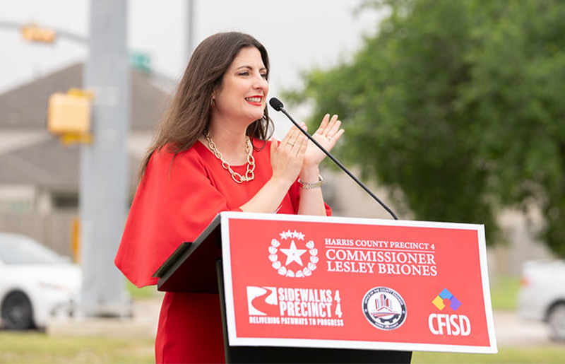 Harris County Commissioner Lesley Briones Named One of America’s Outstanding Rising Leaders by NewDEAL