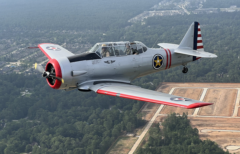 Fly into History: Ride WWII Warbirds and Meet the Last Flying SB2C Helldiver at West Houston Airport Near Bear Creek Park