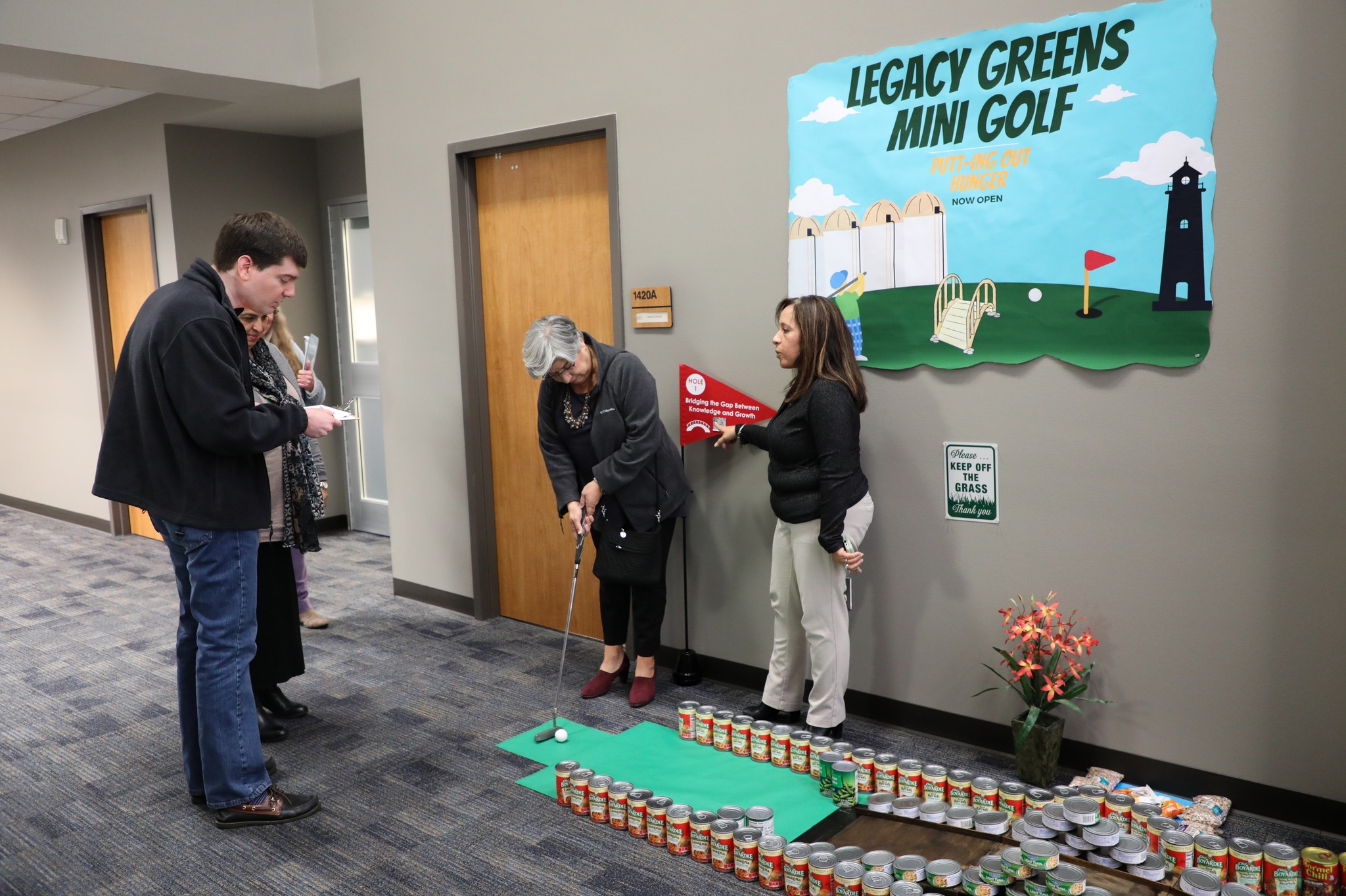 Katy ISD's CANstruction 2022 Yields 5,417 Pounds of Non-Perishable Donations