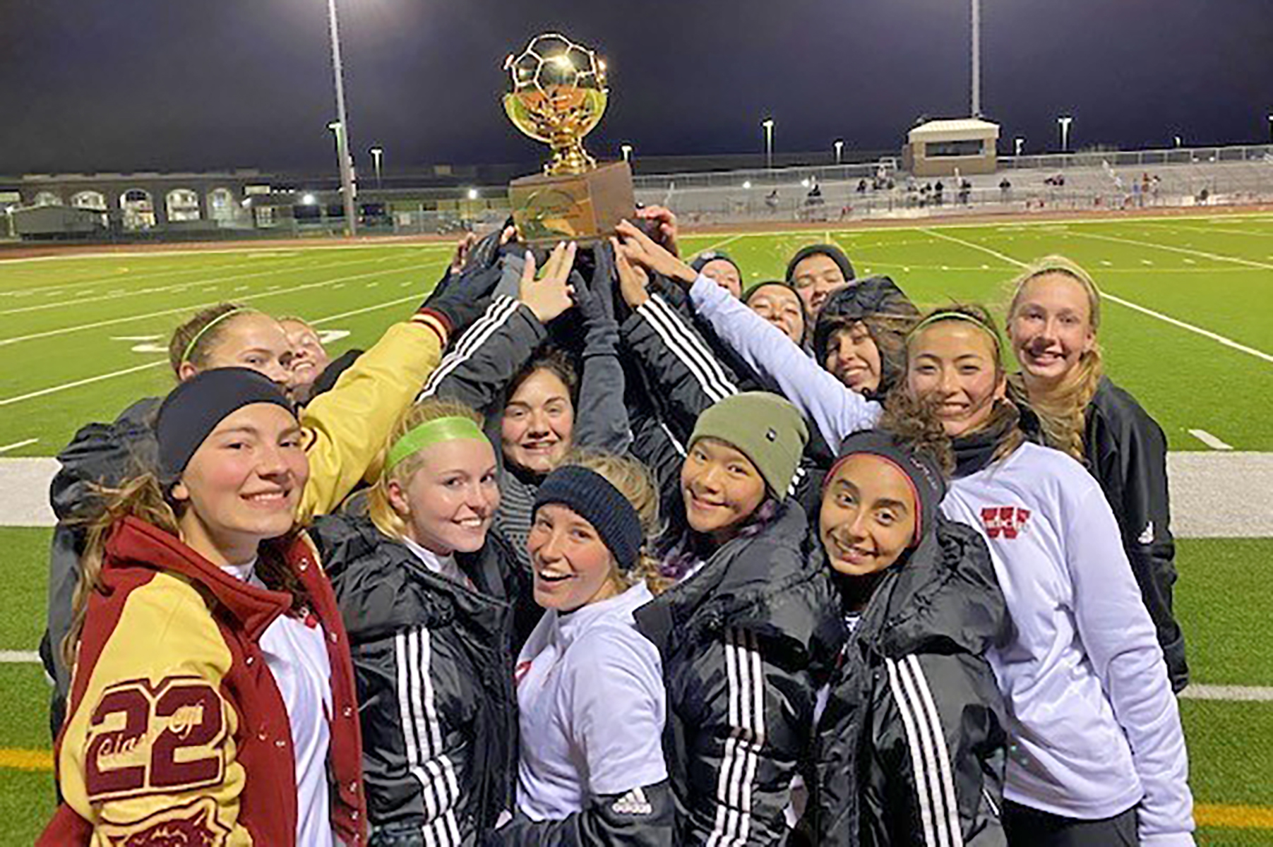 Cy Woods, Cy Lakes Girls' Soccer Teams Win Team Academic Award