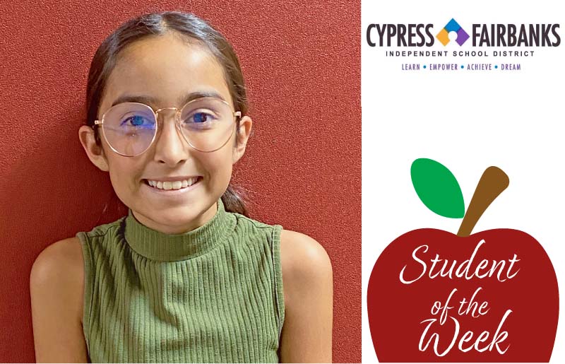 CFISD Student of the Week: Sofia Rendon