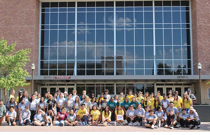 Conroe High School AVID Program Visits College Campuses