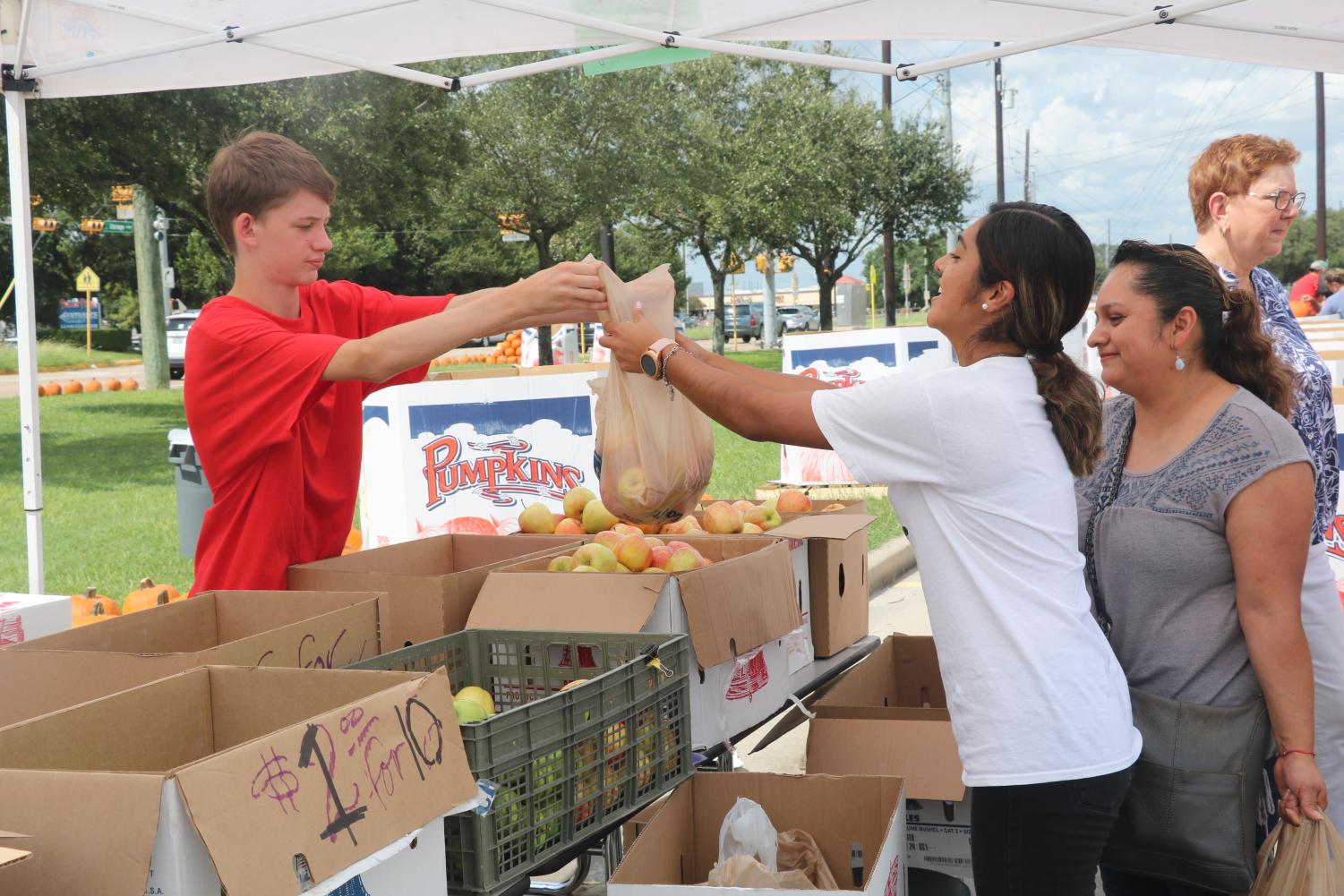 Cy-Ridge High School Band Produce Sale Creates Positive Ripple Across Cy-Fair Region