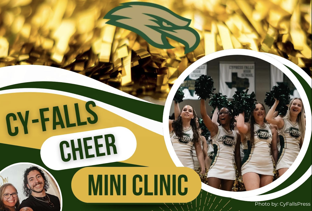 Cy-Falls Cheer Mini Clinic Returns May 10 for Young Cheerleaders of All Ages