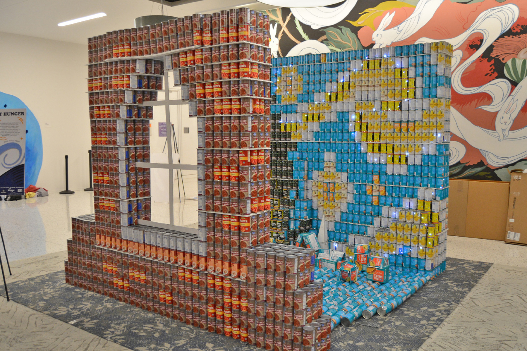 Bridgeland HS Wins International CANstruction Award