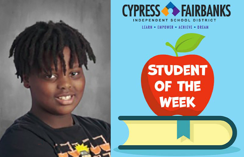 CFISD Student of the Week: Ted Bullard