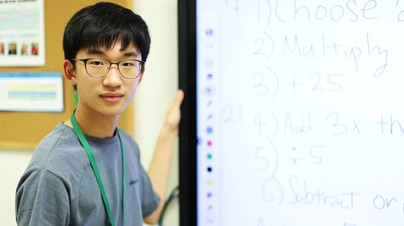 Stratford HS Math Prodigy Creates Math Club for Elementary Students