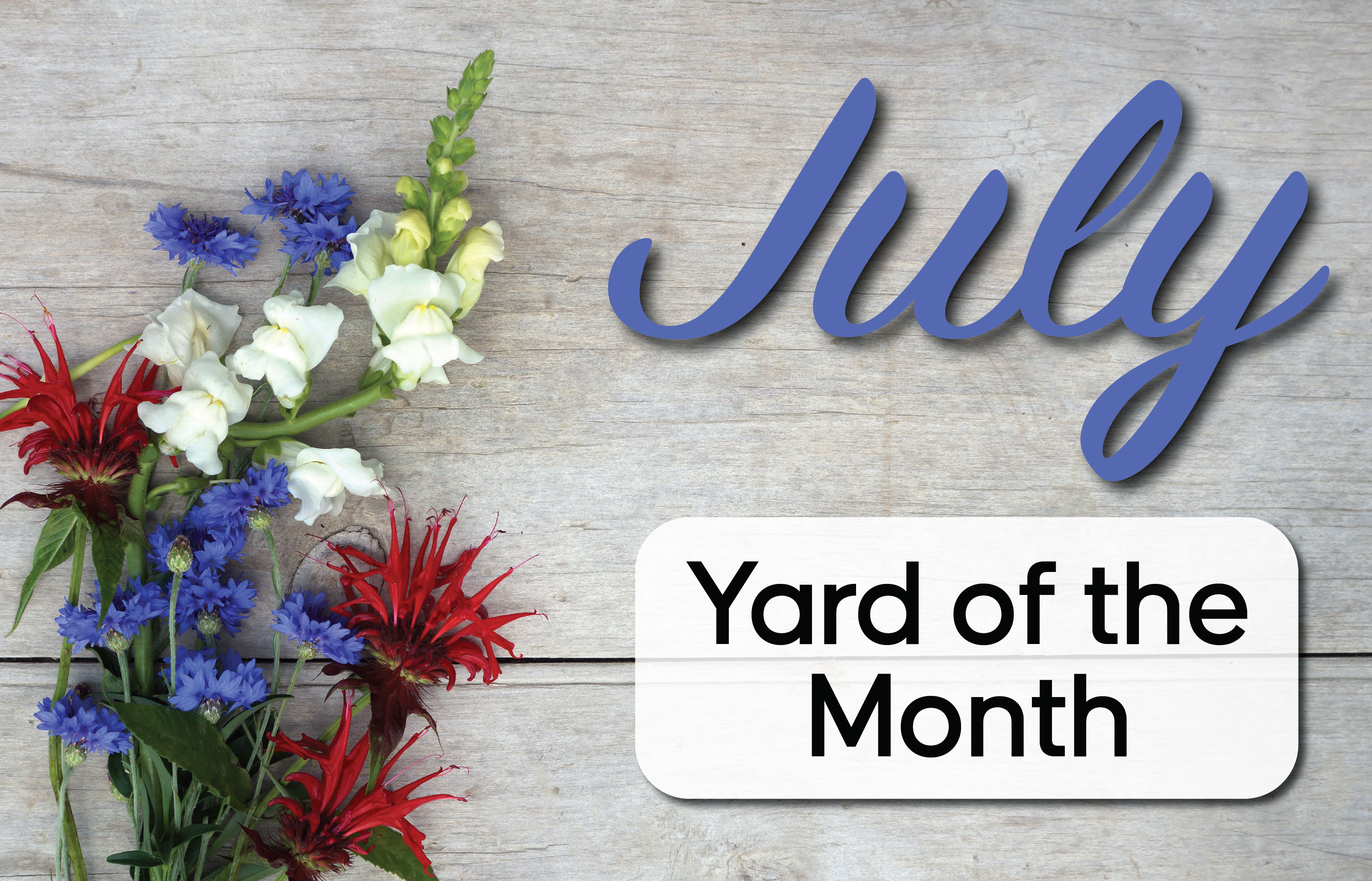 Memorial Parkway Announces July Yard of the Month Winners