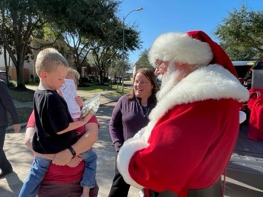 Santa Claus Came to Copper Grove Today!