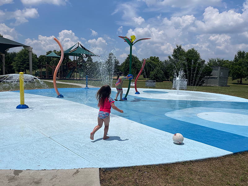 Easton Commons Nature Park Splash Pad Seasonal Closure Approaching