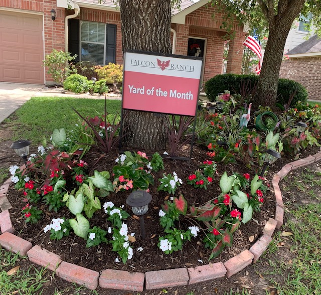 Falcon Ranch July Yard of the Month