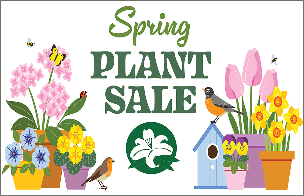 REMINDER: Hearthstone Garden Club Spring Plant Sale at Bob Allen Park on March 22, 2025