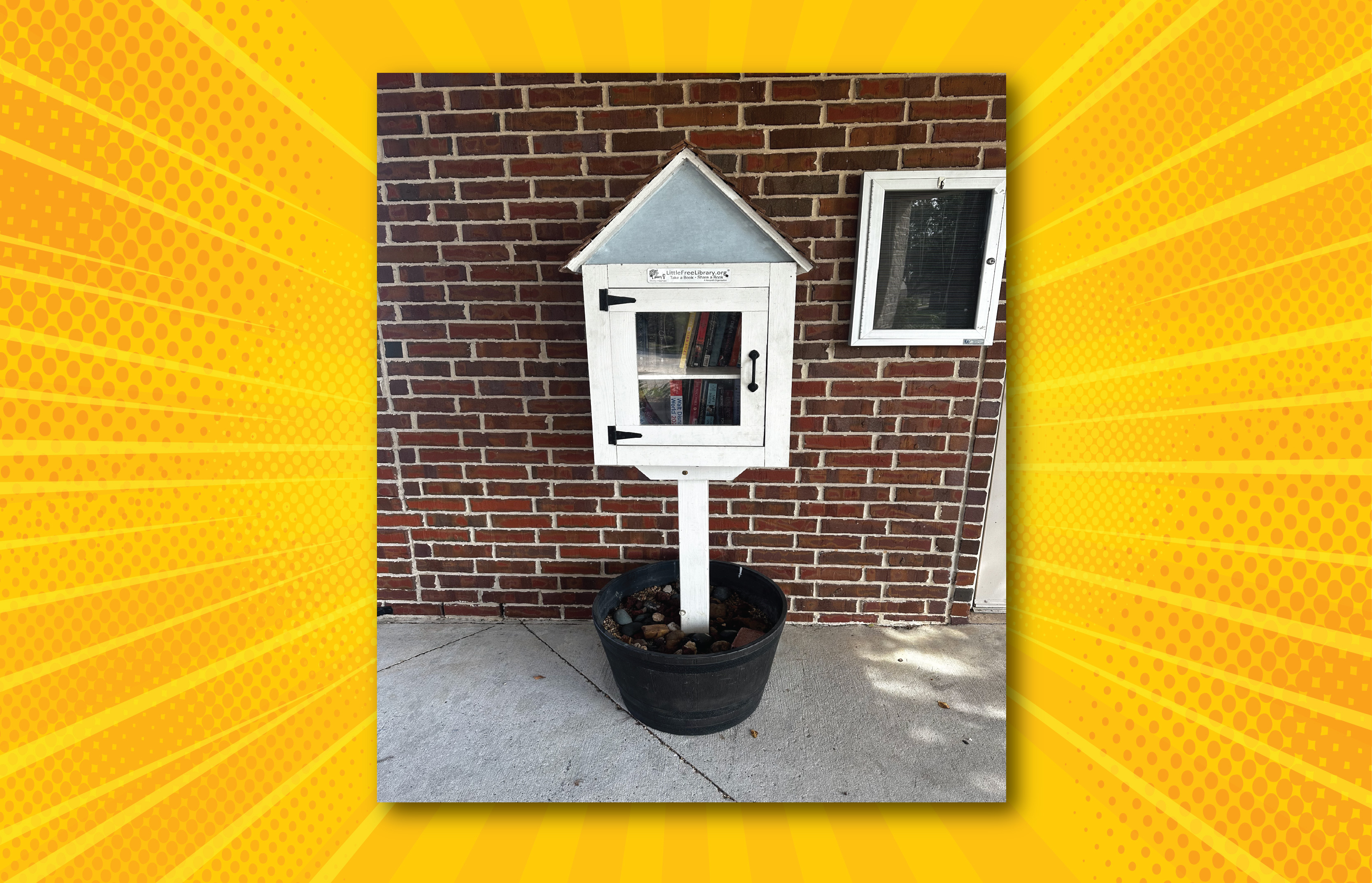 Miniature Library Now Available in Lakes at NorthPointe
