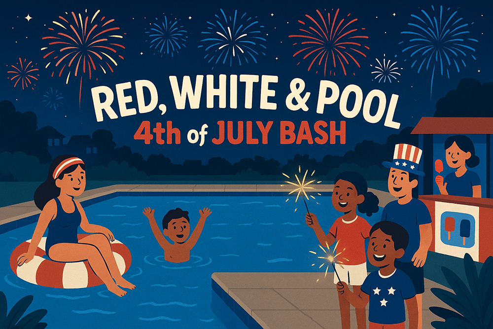 REMINDER: Lakes on Eldridge to Host Red, White & Pool 4th of July Bash with Fireworks, Parade, and Family Fun