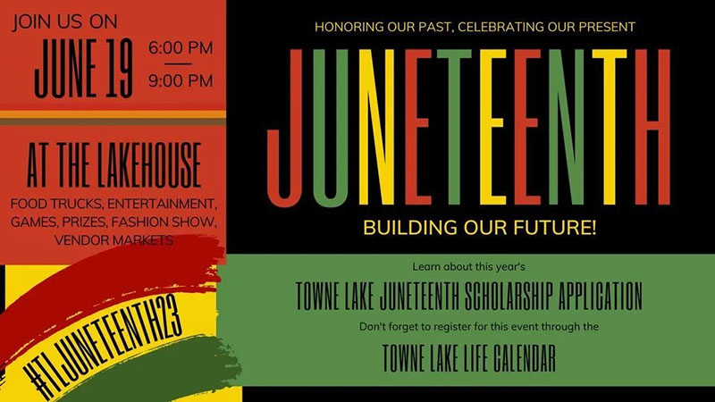 Juneteenth Celebration in Towne Lake